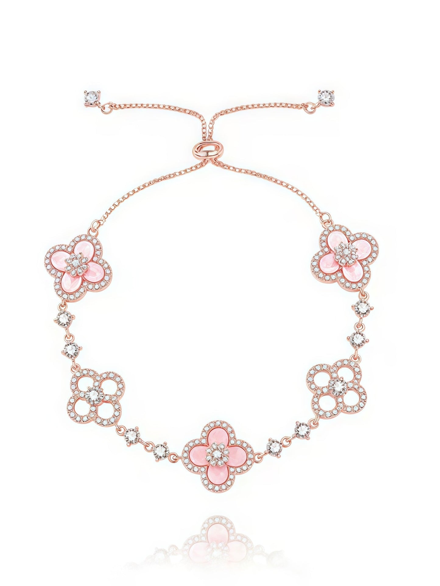 Sparkle Clover Bracelet
